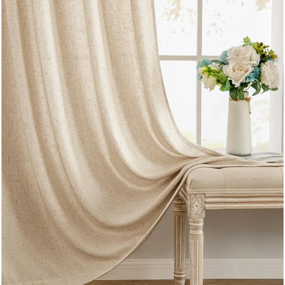 Sophisticated Cream Drapes for Home Accents
